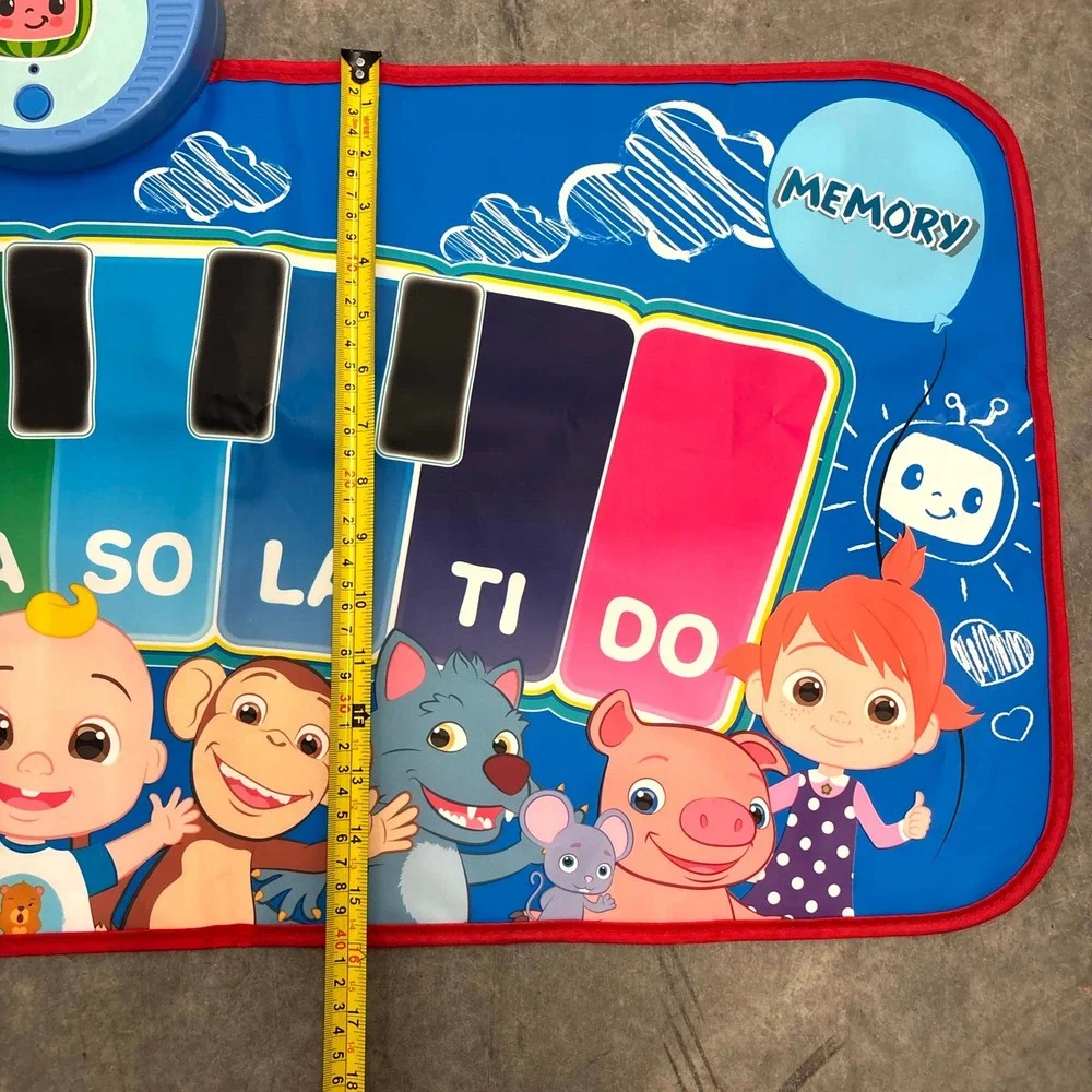CoComelon Musical Piano Play Mat JAKKS Pacific 2022 Kids Floor Keyboard Toy